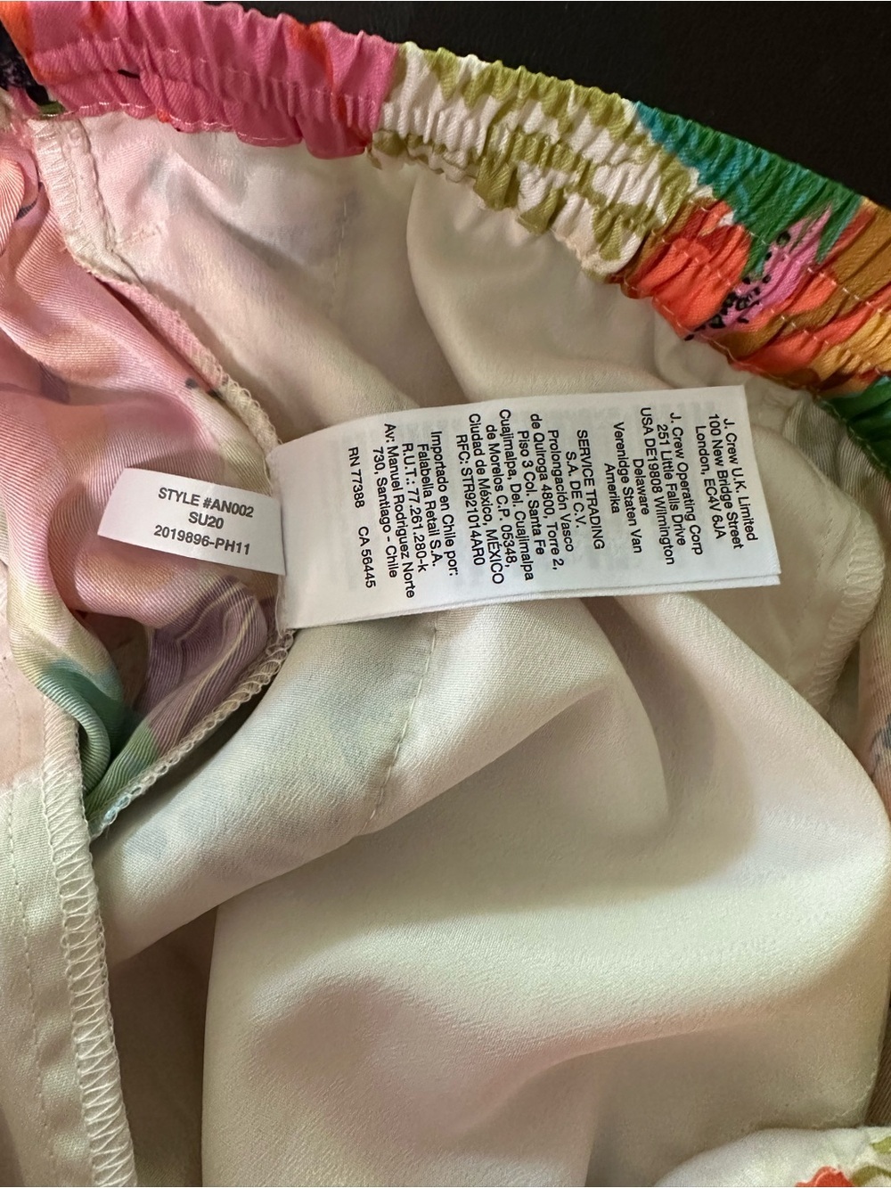 J. Crew Multicolor Safari Print lounge flowy Pants - Picture 10 of 10